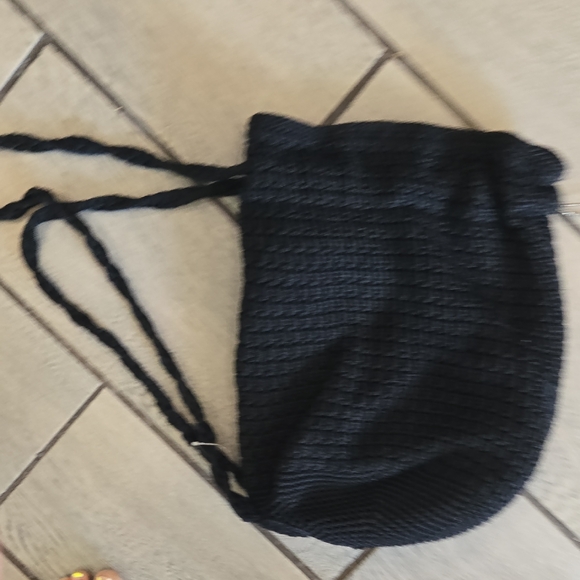 The Sak‎ Black Shoulder Bag with Drawstring Closure - Picture 6 of 7